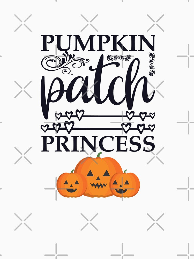 Pumpkin Patch Princess: Charming Halloween Pumpkin Design by lisa-diver