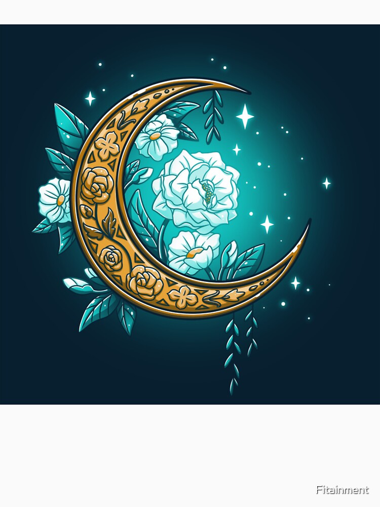 Floral Moon by Fitainment
