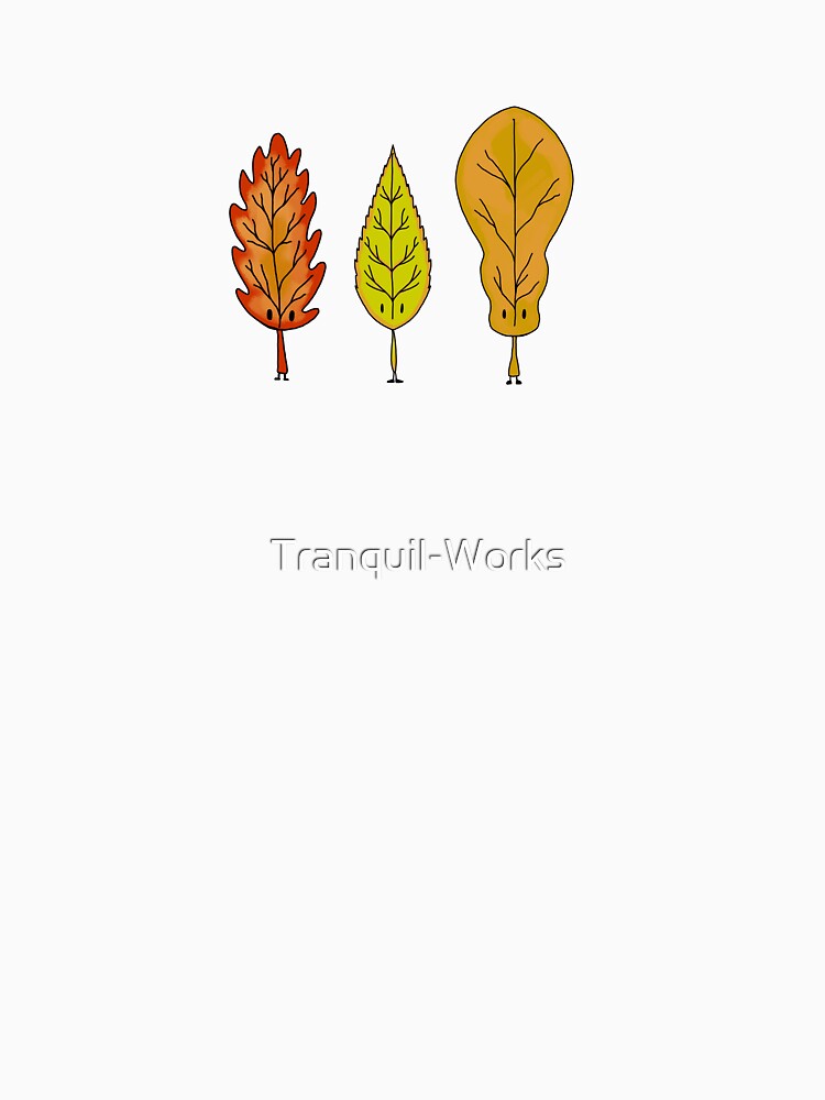 Three Fall Leaves by Tranquil-Works