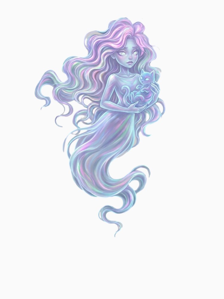 Pastel Goth Ghost by litleelseart