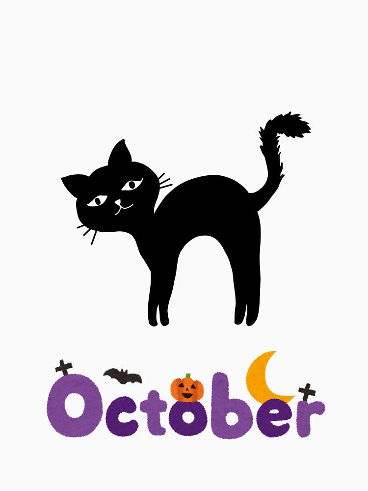 Halloween black cat by DaniVell