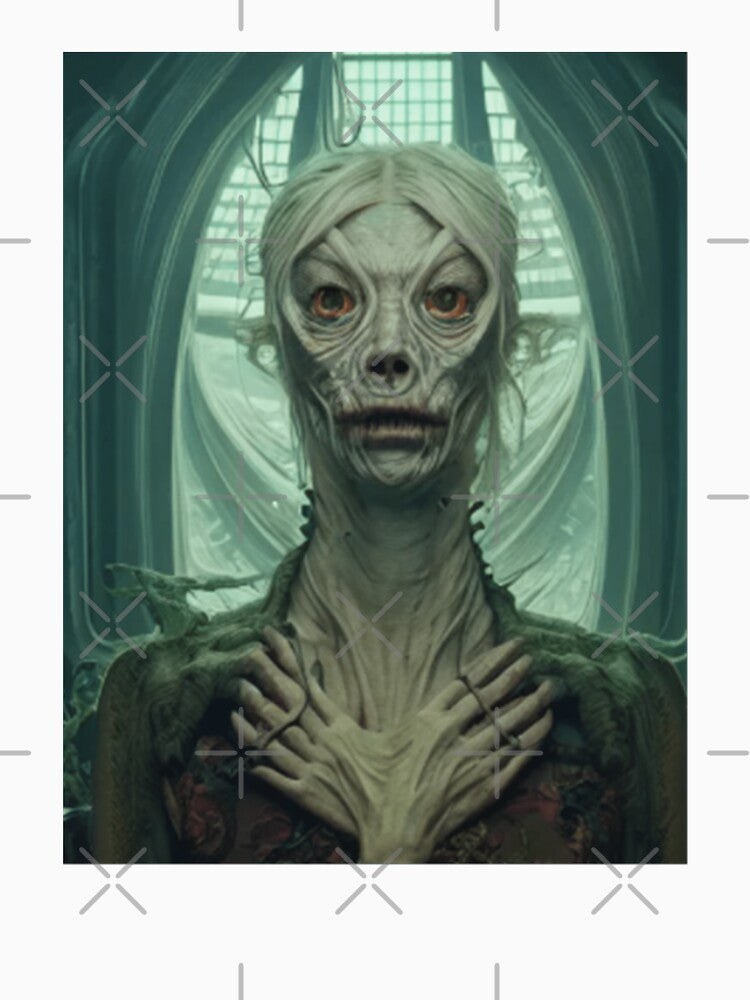 Art Creepy Monster by Barbaralassiter