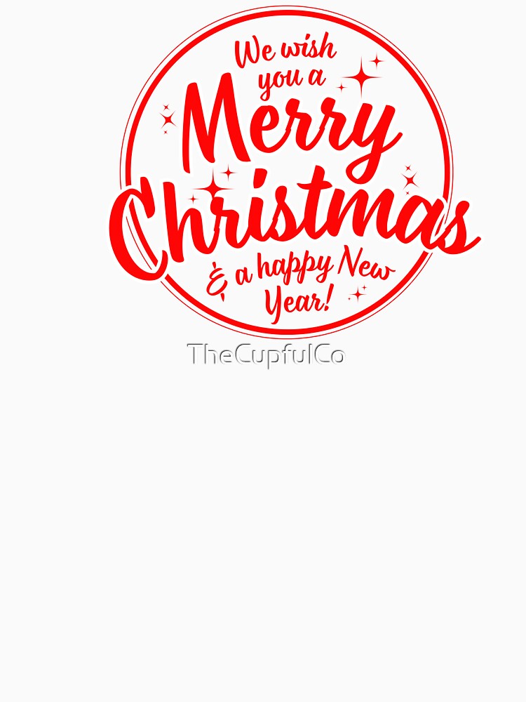 Retro Christmas Logo | Vintage Christmas Design by TheCupfulCo