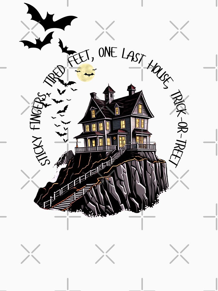 Haunted House Halloween by Island Labradors