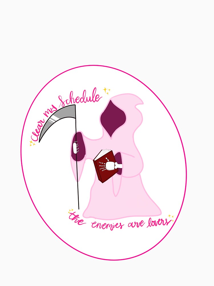 Bookish Grim Reaper Enemies to Lovers by Bookishbrittart