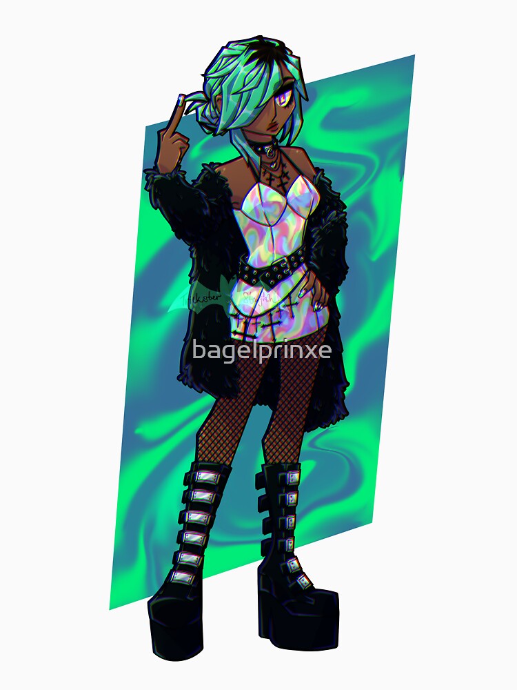 Rare Holofoil Waifu by bagelprinxe