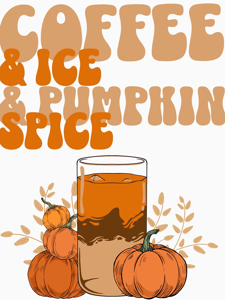Coffee & Ice & Pumpkin Spice by AdorableAura