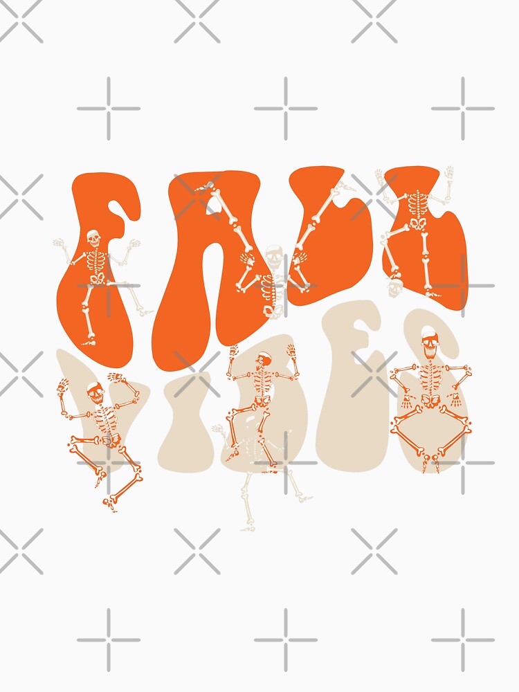 Halloween Fall Vibes Spooky Skeletons by auterritory