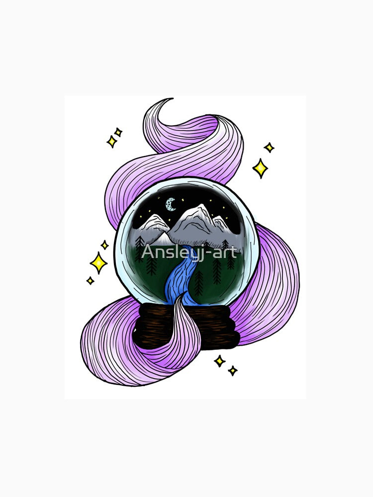 Crystal ball by Ansleyj-art