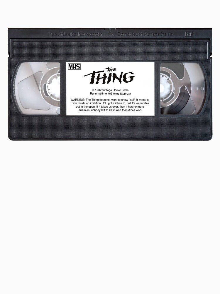 Vintage VHS: The Thing by EstrangedShop