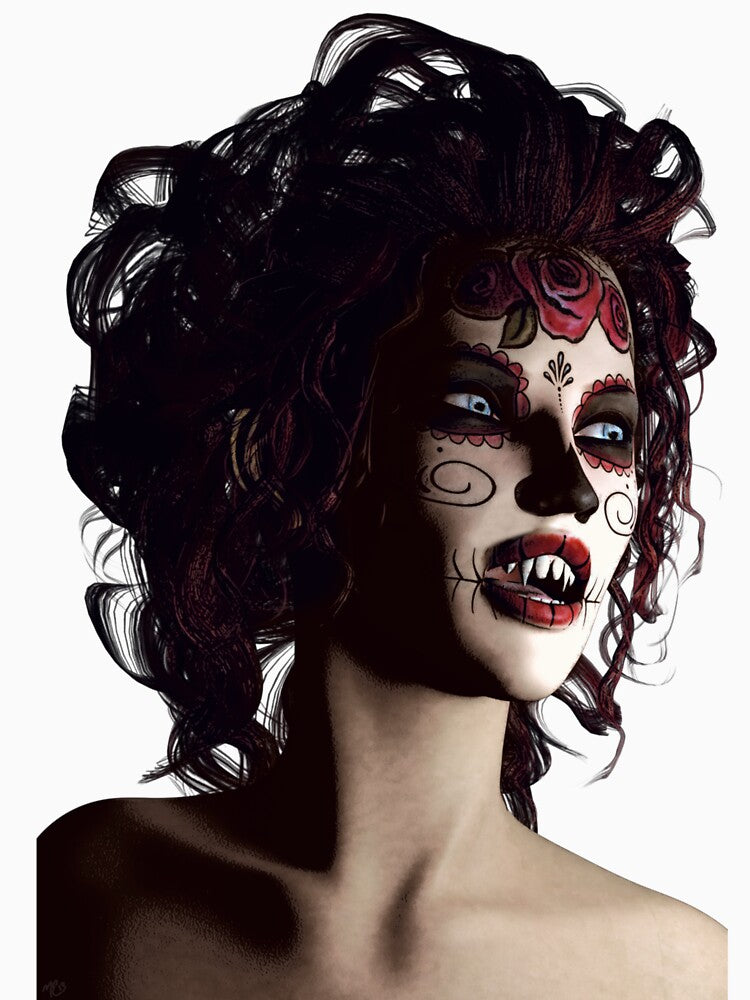 Dia de los Muertos T-Shirt by Maynard Ellis