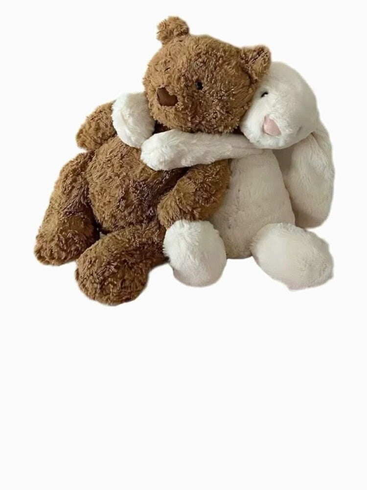 jellycat bunny and bear hug by teethfairy