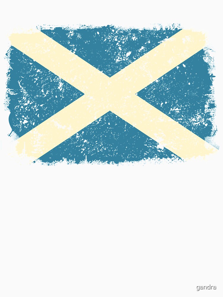Scotland old flag by gandra