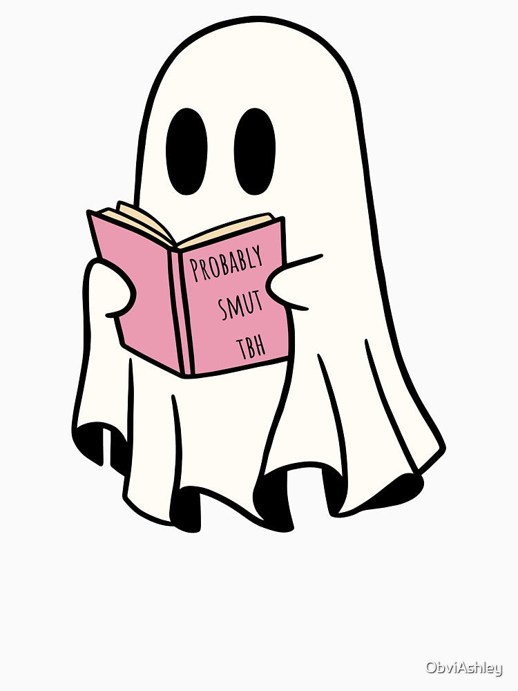 Probably Smut TBH spooky book sticker by ObviAshley