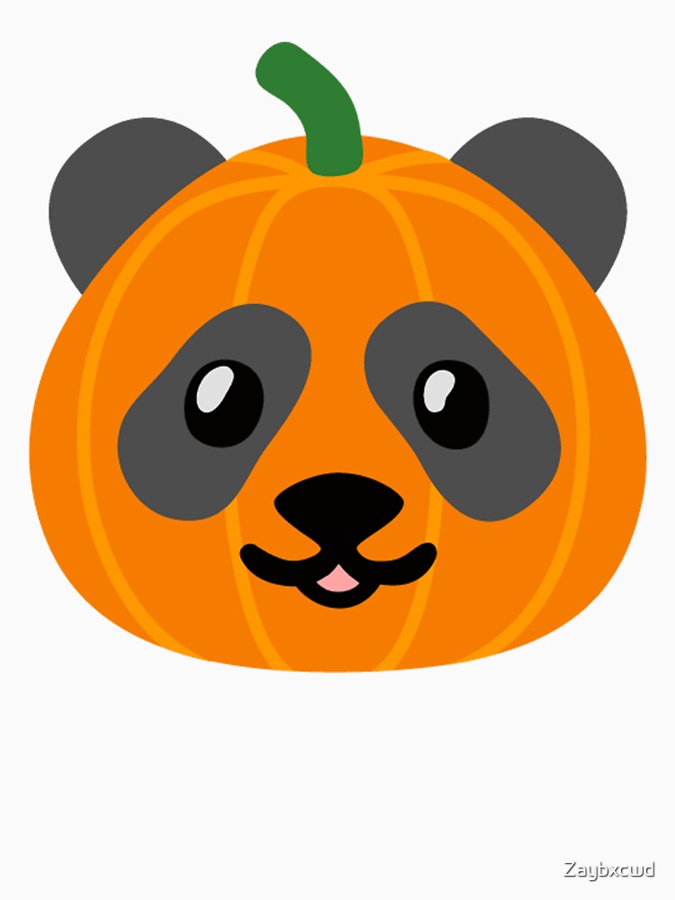 Cute Panda Jack-o'-lantern by Zaybxcwd