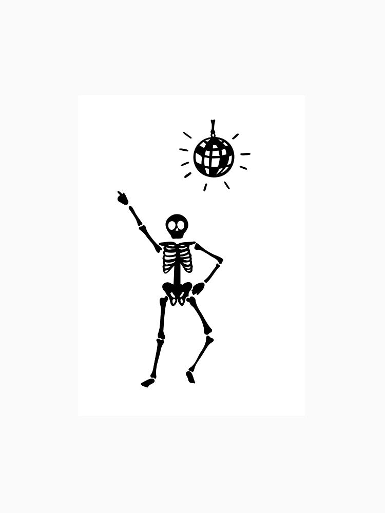 Disco Skeleton Party by EmmaJewellCraft