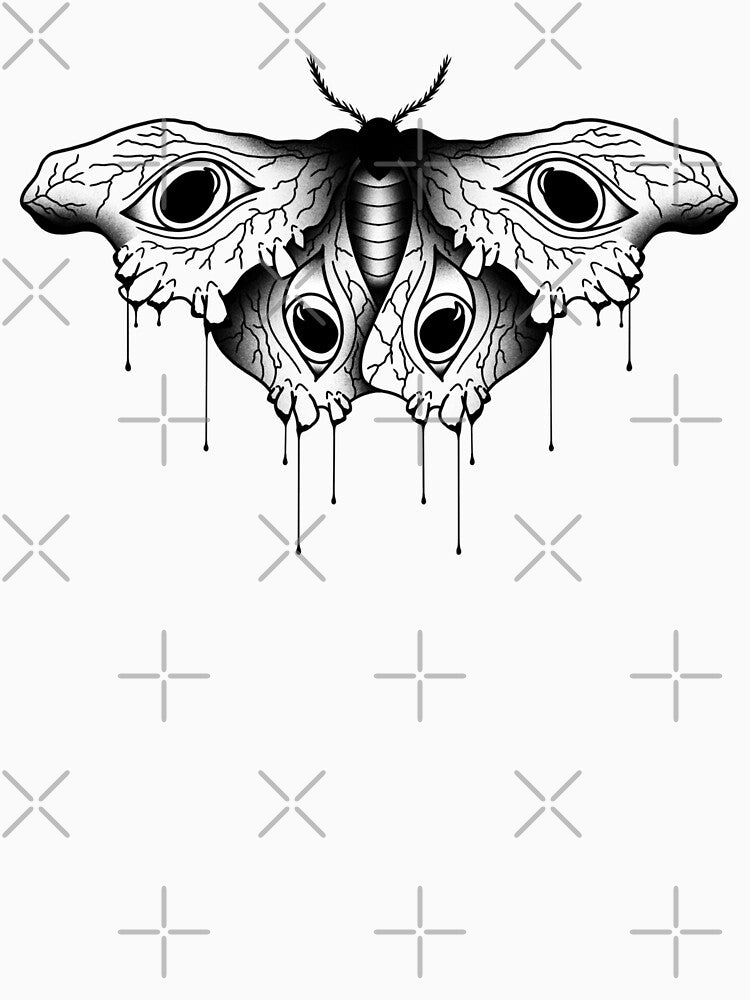 Trippy Drippy Moth by gabbynrodriguez