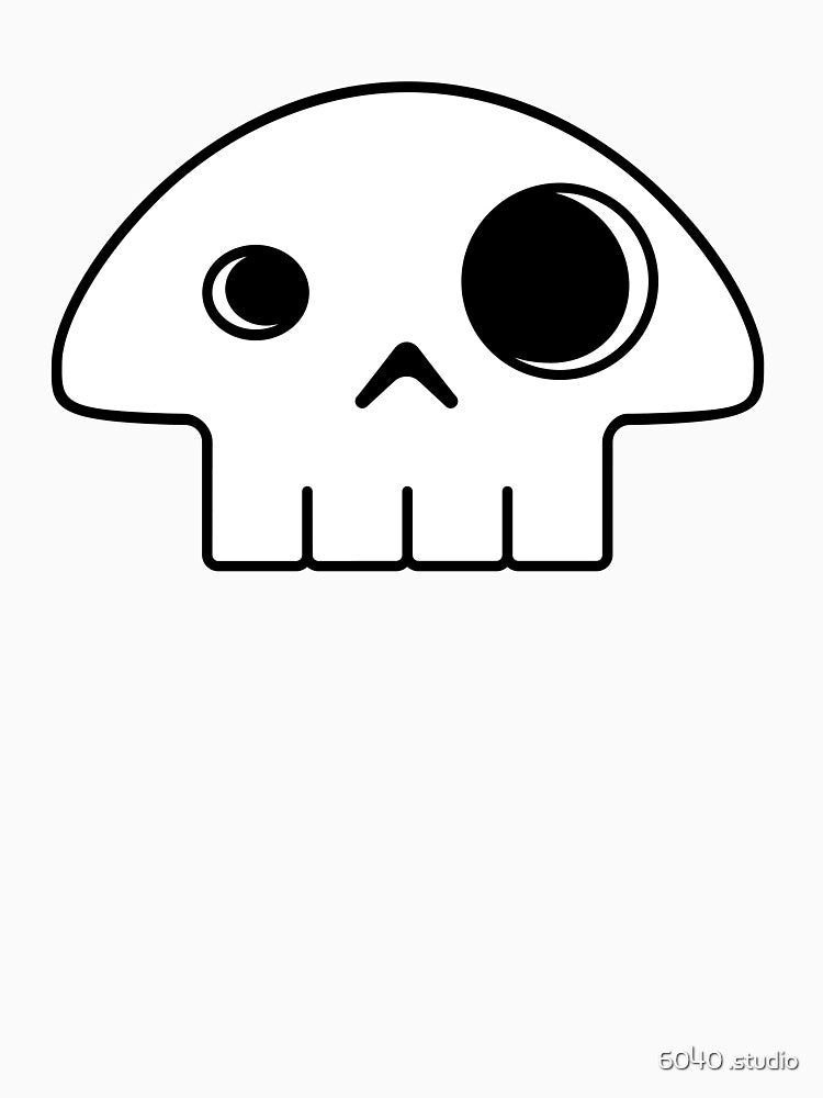 Mushroom Skull by 6040.studio