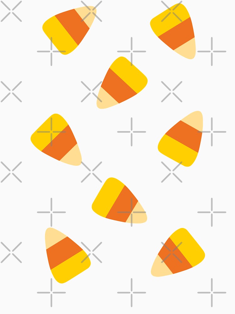 Candy corn pattern - Halloween by Nikamii