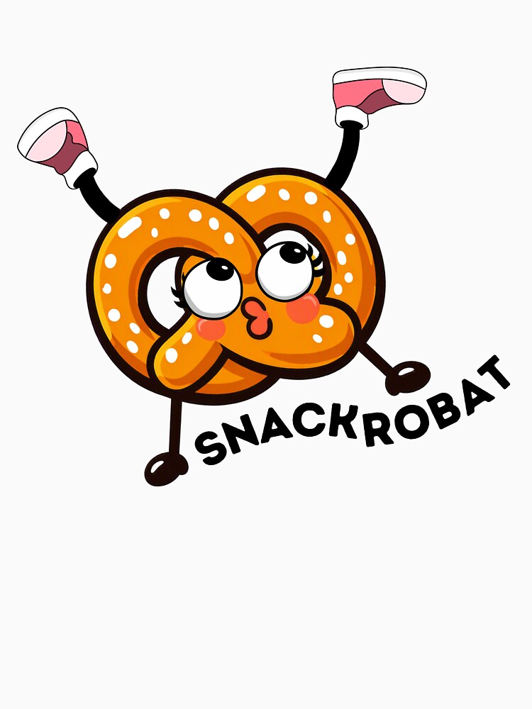 Snackrobat – Cute Pretzel Acrobat by bonnyinmind