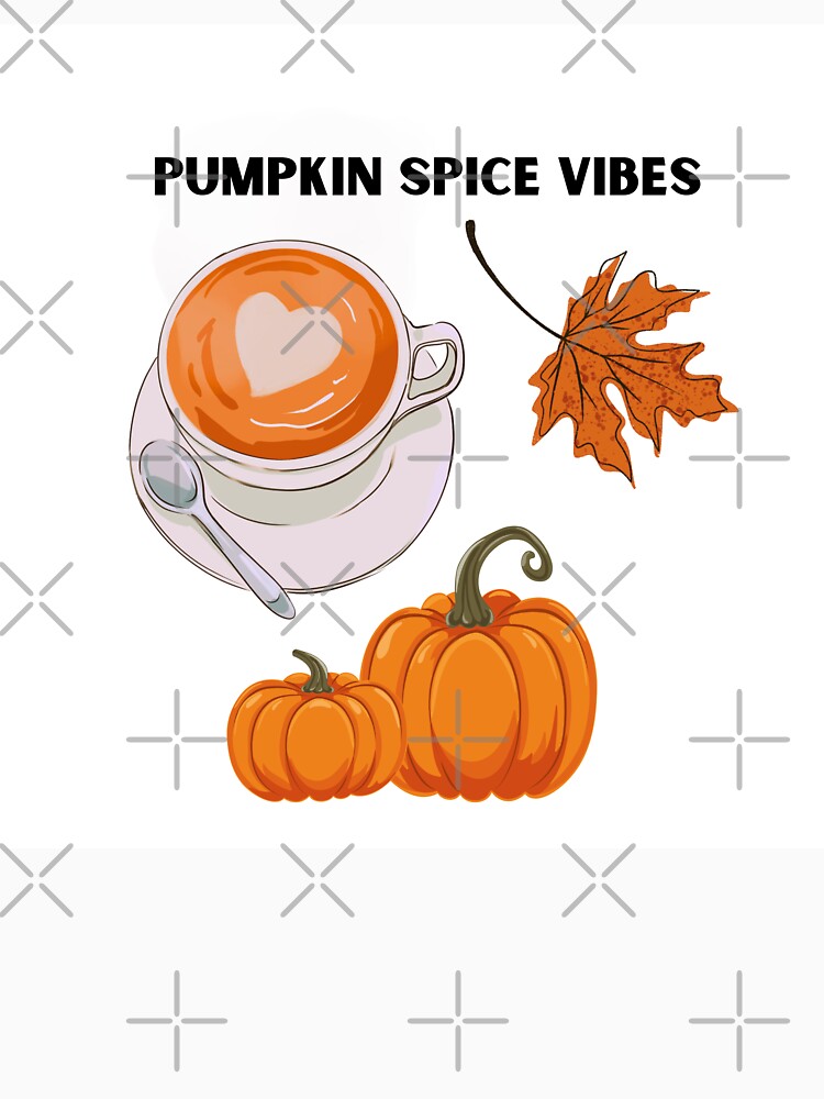 Pumpkin Spice Vibes – Cozy Autumn Coffee & Fall Pumpkins by NatFil
