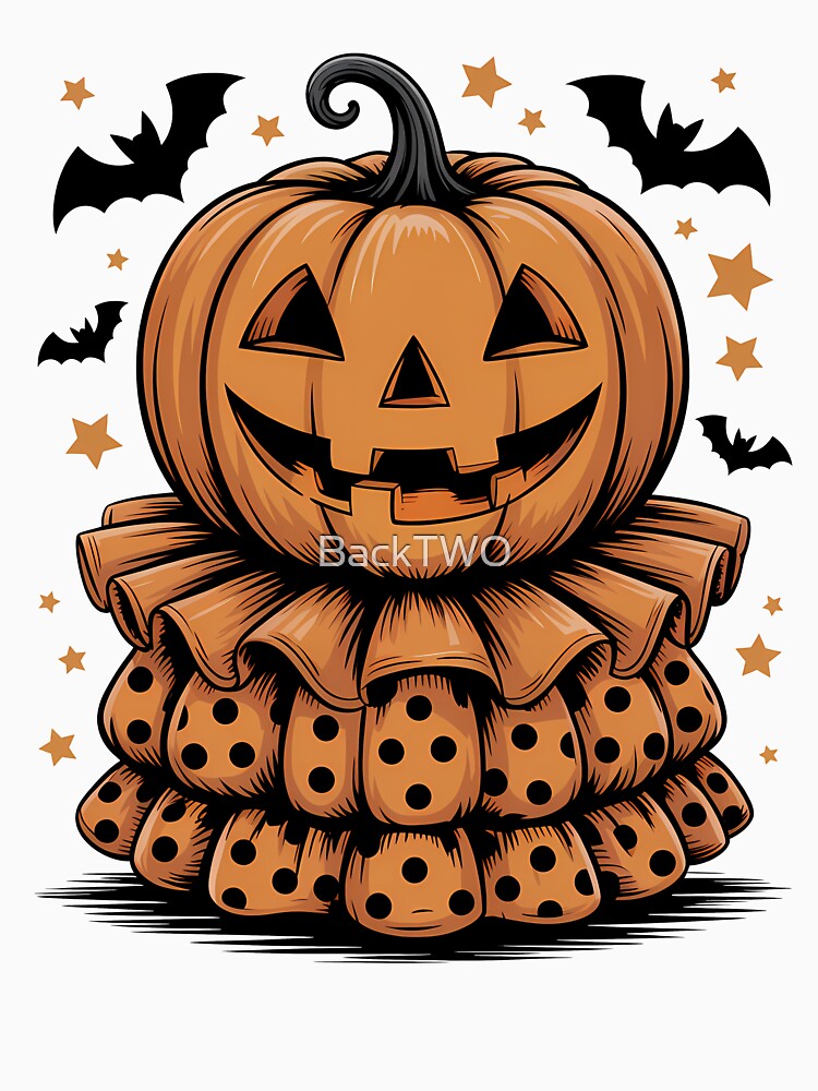 Jack O’ Lantern Pumpkin – Retro Halloween by BackTWO