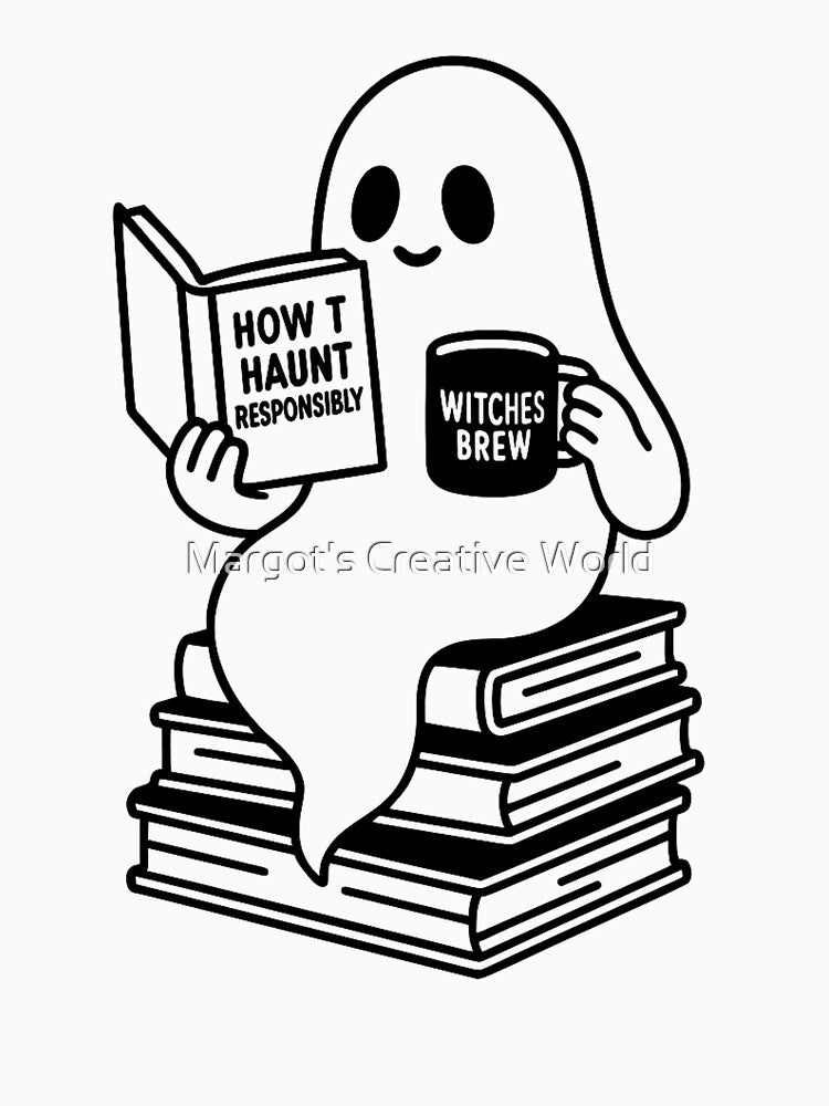 Spooky Ghost Book Club – How to Haunt Responsibly by Margot’s Creative World