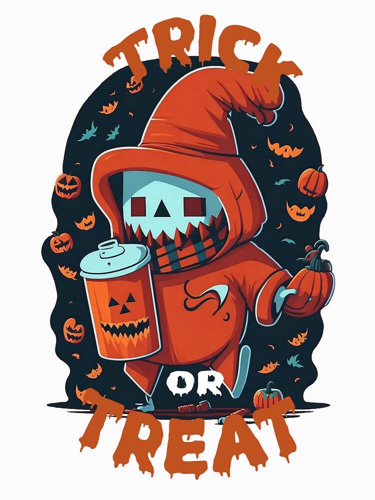 Halloween Ghost with Coffee by FionasDesignsA1