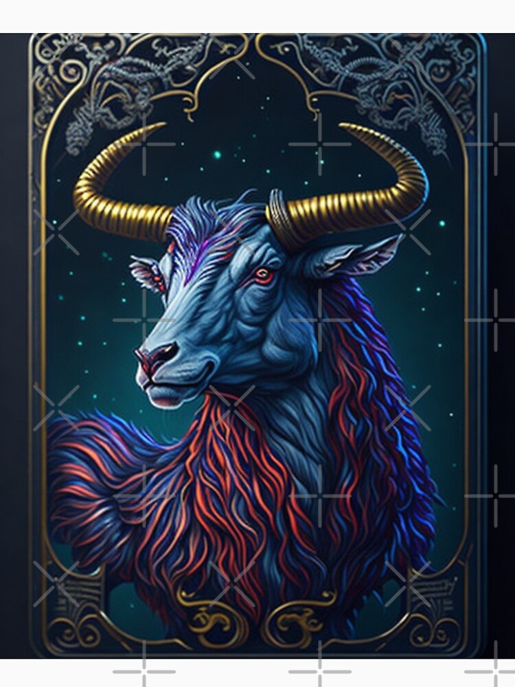 Aries Metal Tarot Card- Digital Art by TshirtTown77