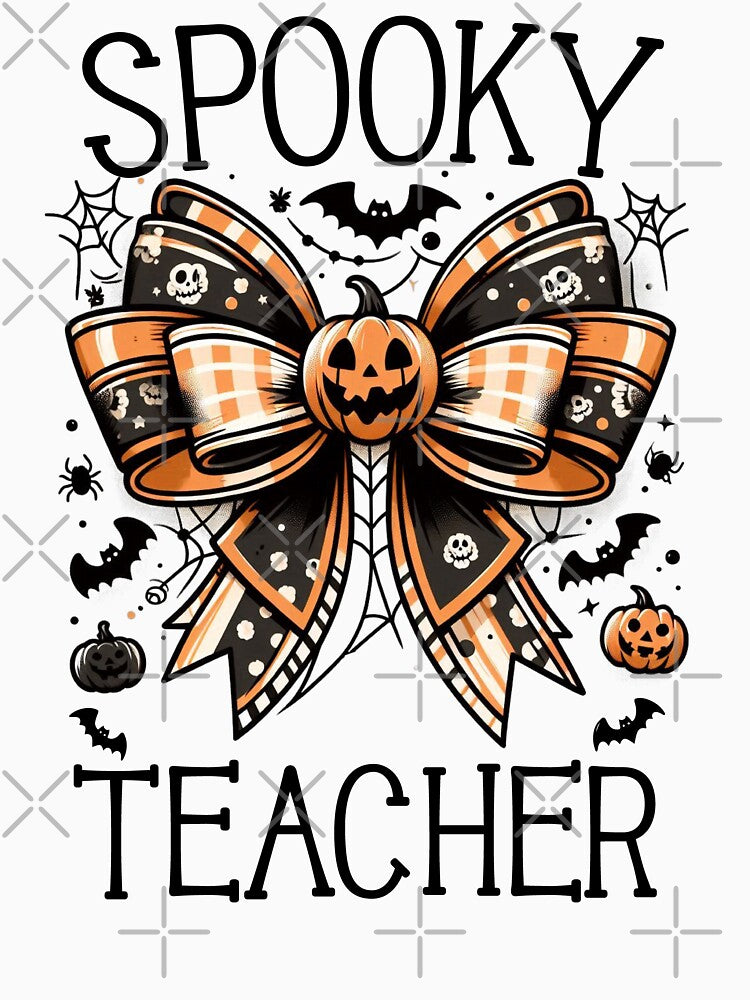 Spooky Teacher - Spooky Season - Retro Halloween - Spooky vibes by raedattia