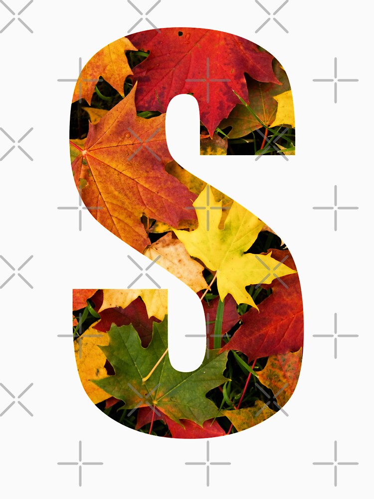 Autumn letter S by PCollection