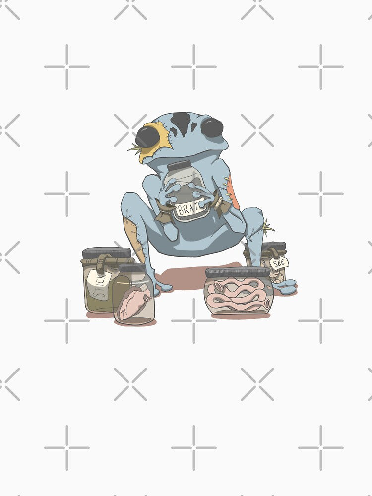 Cute Zombie Frog by Knightly Artisan
