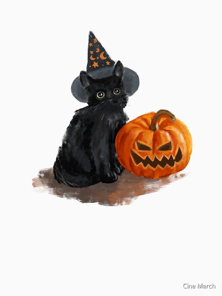 halloween cat by Cine Merch