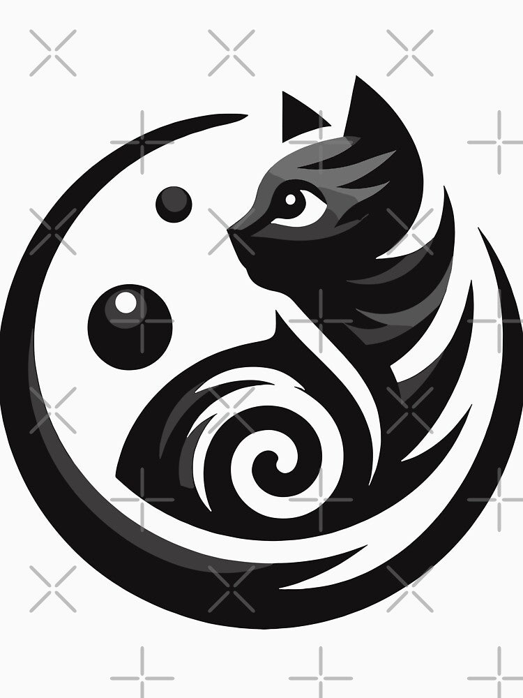 Black Cat Bubble by FRUU-design