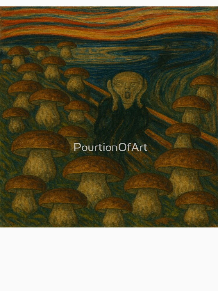 Mushroom scream by PourtionOfArt