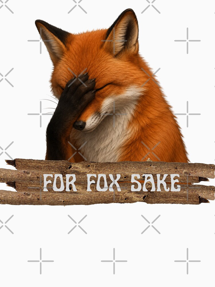 Oh for fox sake goblincore fox doing facepalm by Neurospicy Trolls