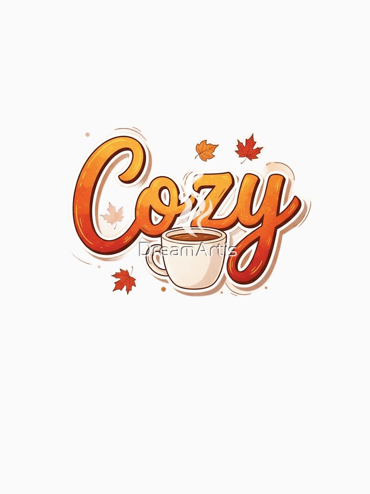 Cute Fall Coffee Lover Tee by DreamArtis