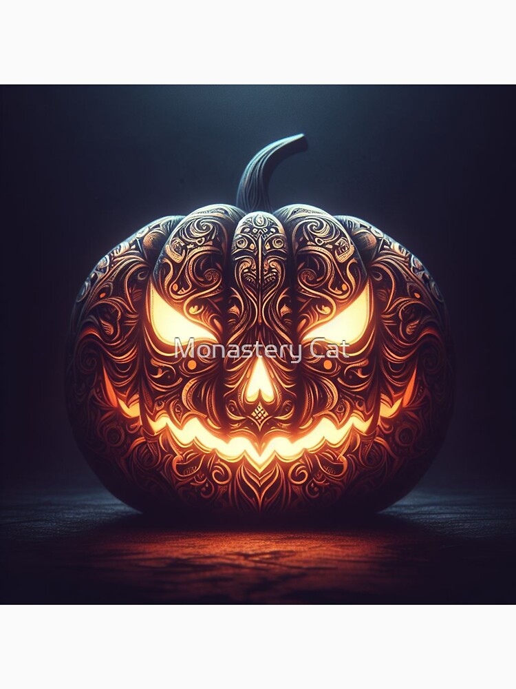 Halloween carvings by Monastery Cat
