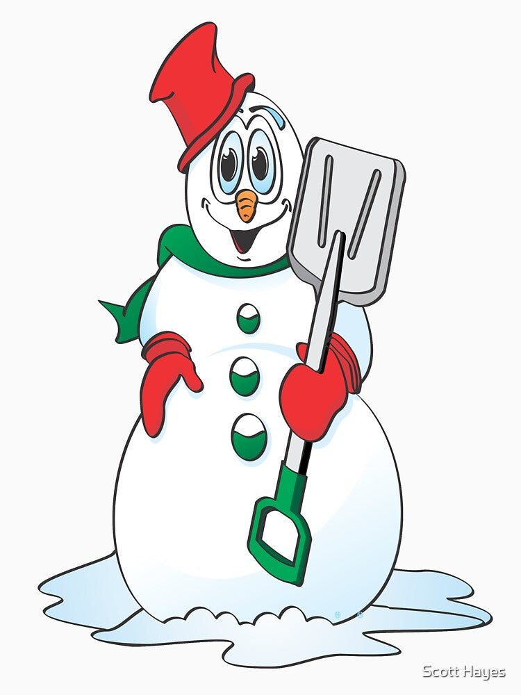 ChristmasSnowman Cartoon by Scott Hayes
