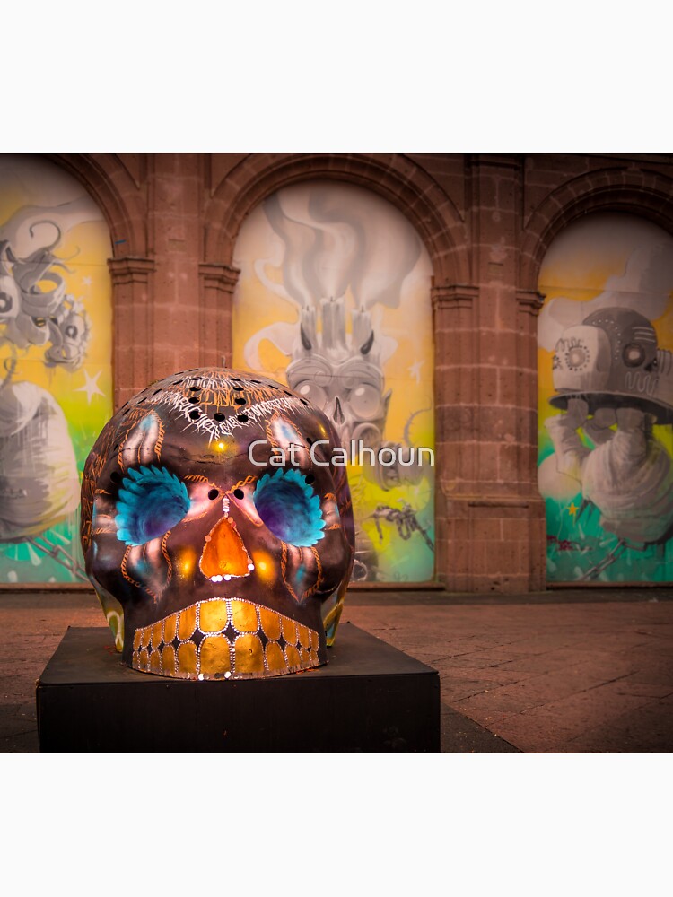 Calavera in Morelia by Cat Calhoun