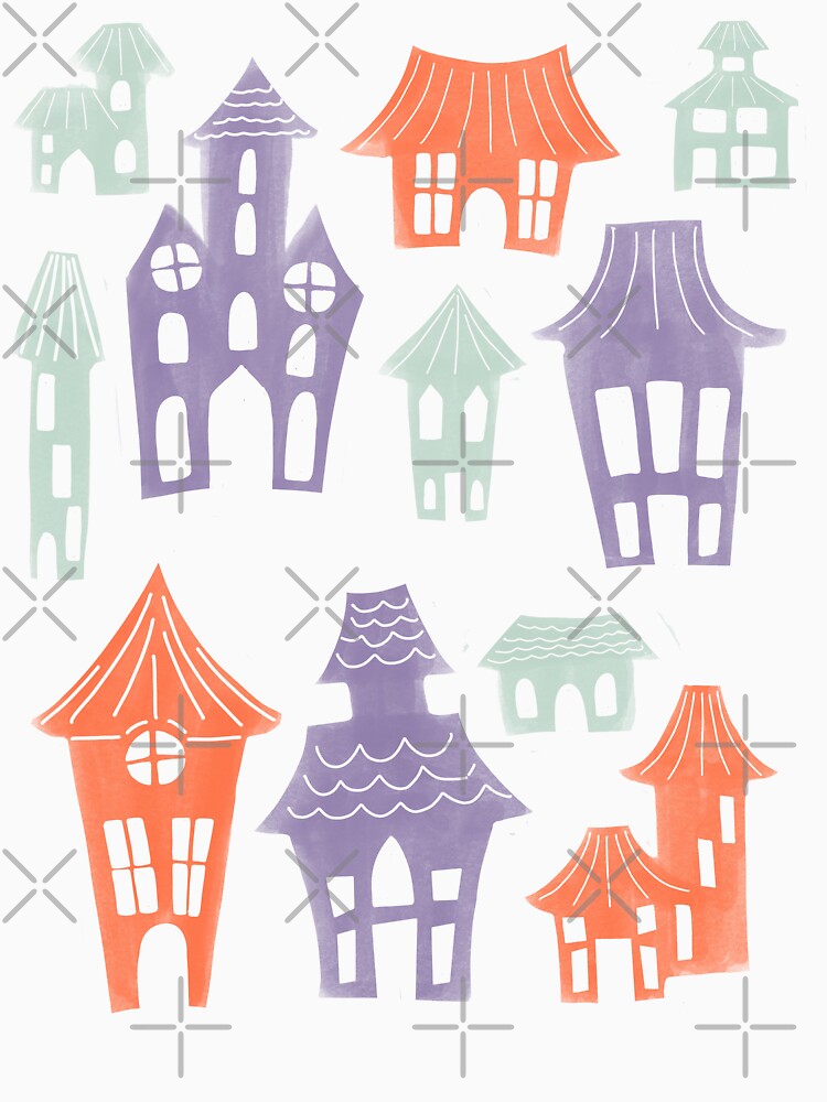 Spooky Houses by Courtney Nicholls