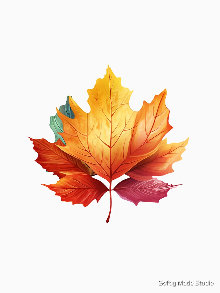 Autumn leaves - Fall leaves - Fall season (7) by Softly Made Studio