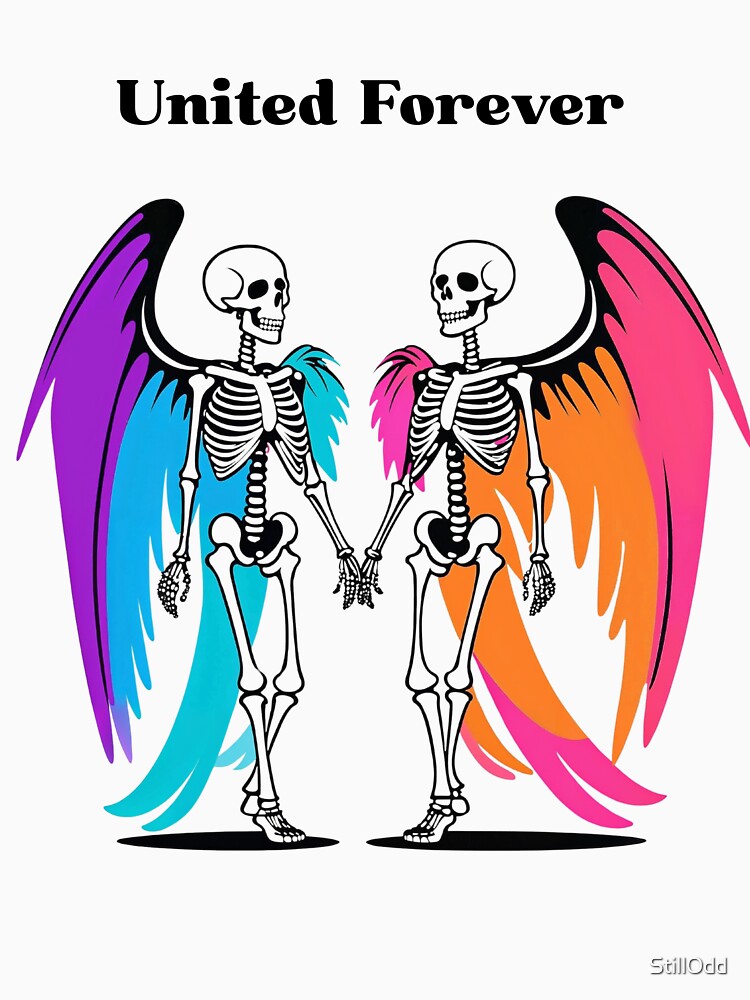 Skeleton Angels of Peace by StillOdd
