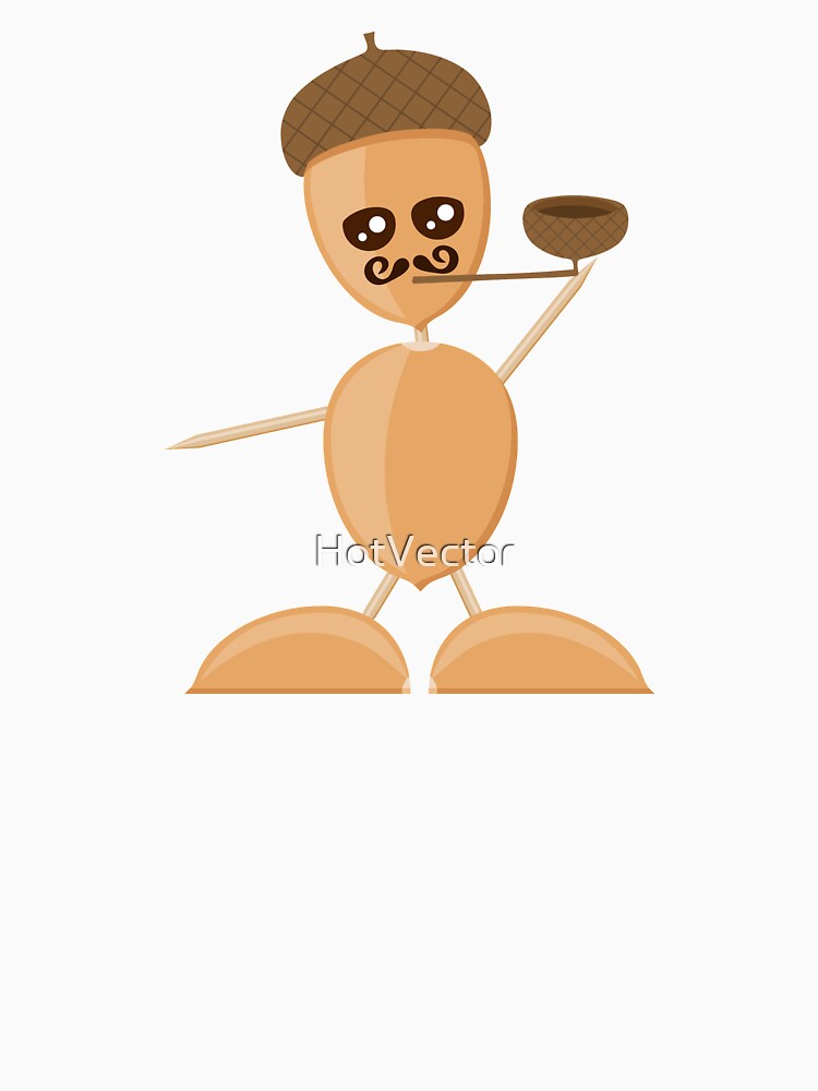 French autumn acorn puppet by HotVector