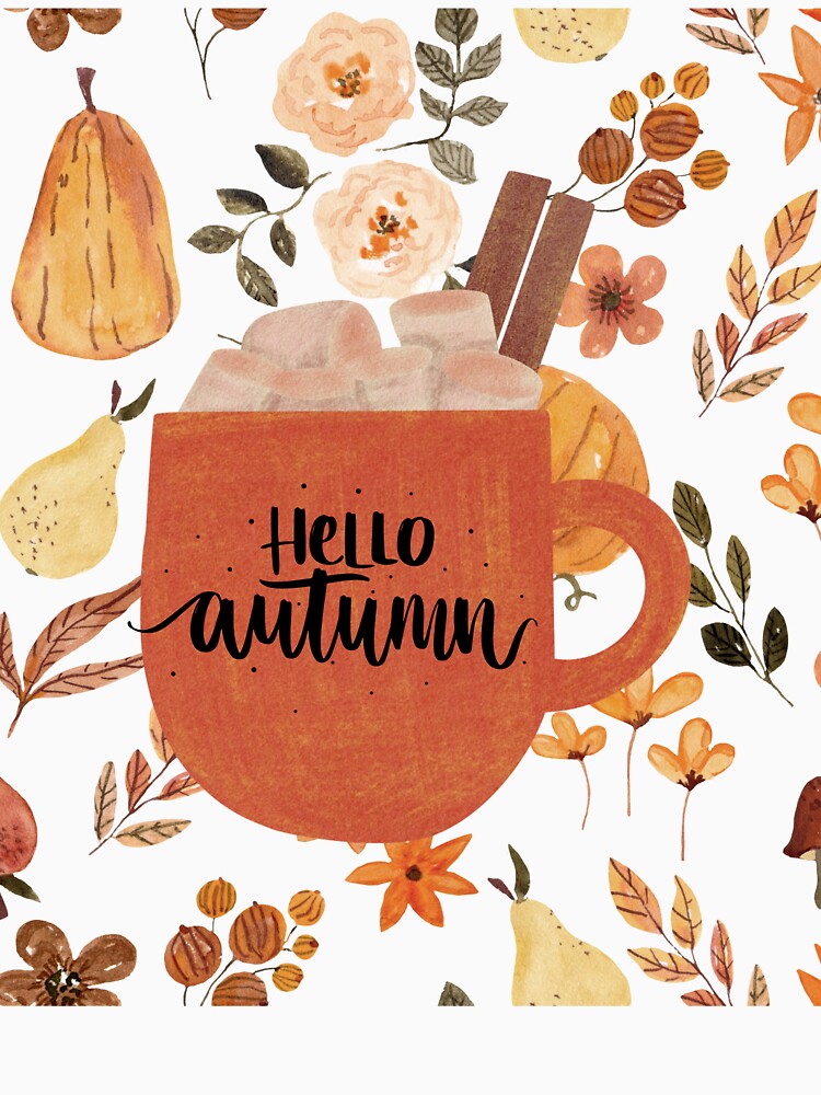 Hello Autumn: Embrace the Cozy Fall Vibes by GusiaTreasures