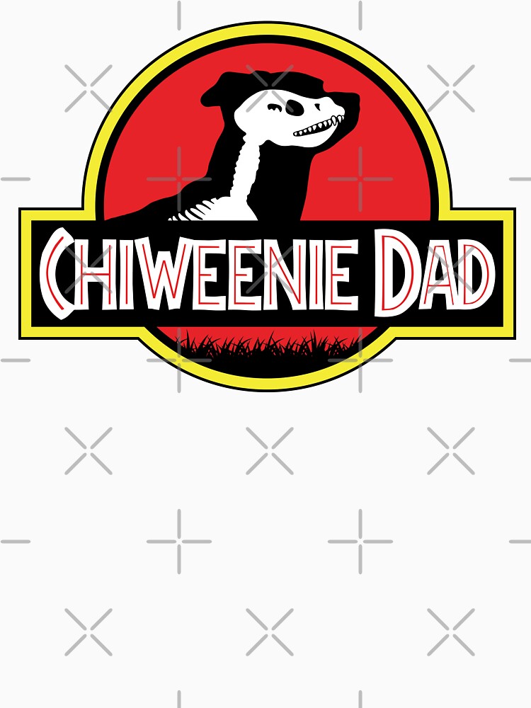 (For Bright Background) Jurassic Chiweenie Dad by More Cute Dogs
