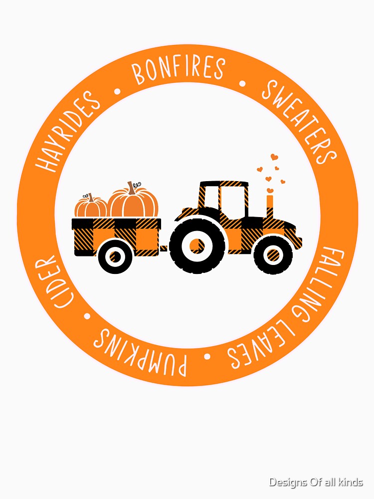 Plaid farm tractor fall, hayrides, bonfires, sweaters, falling leaves, pumpkins, cider - Fall mama by Designs Of all kinds