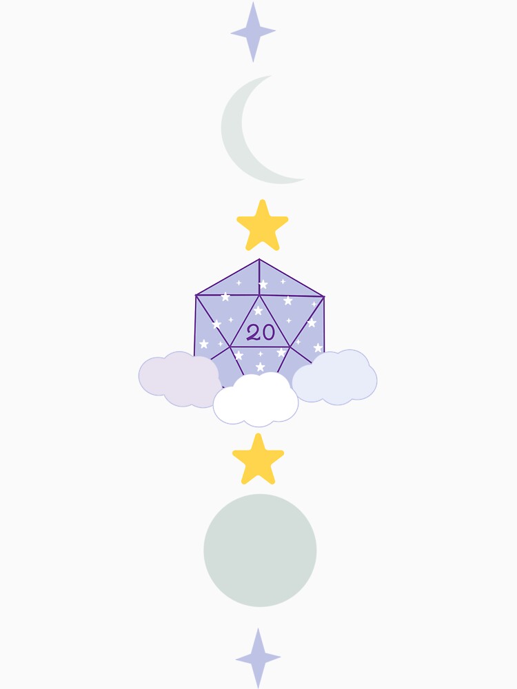 Celestial D20 by PastaCatDesigns