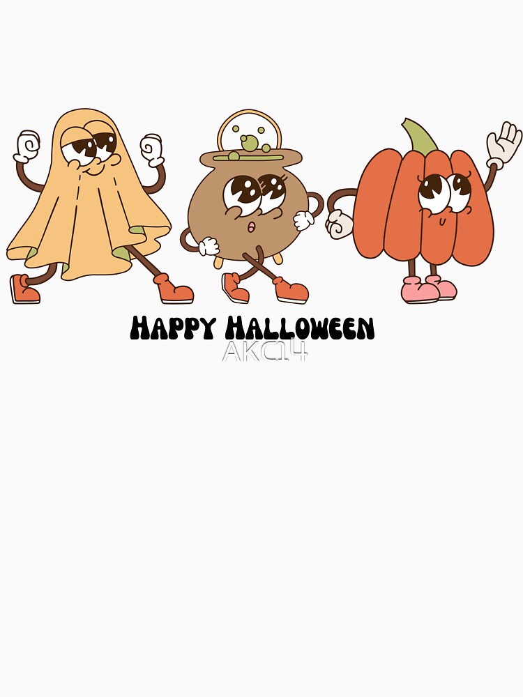 Retro Happy Halloween by AKC14