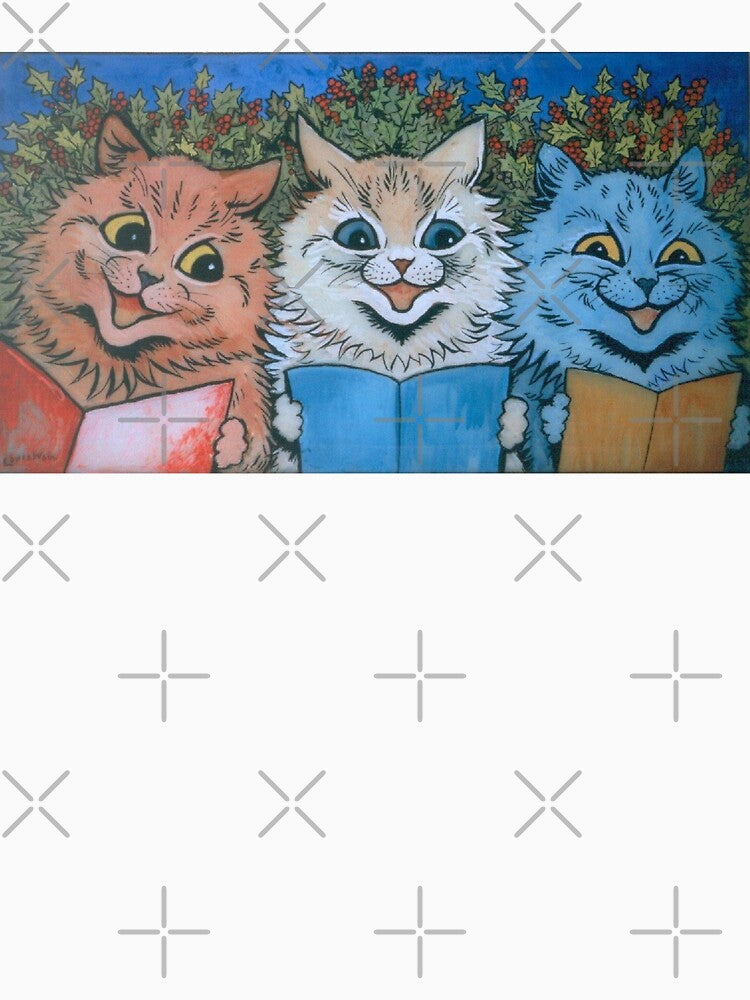 Christmas Carol Cats - Louis Wain by forgottenbeauty
